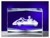 3D sklo motokára